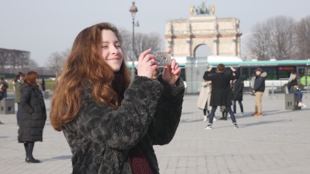 Papped in Paris...haha