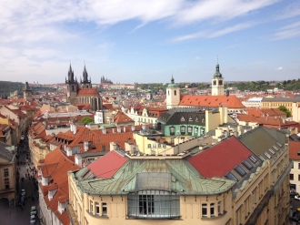 Prague from the Powder Tower