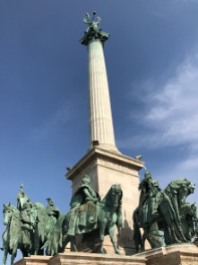 Heroes' Square Statues, Budapest