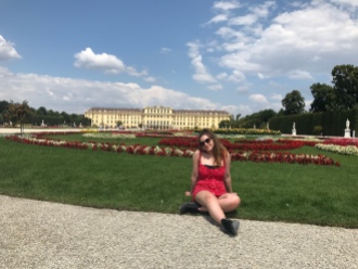 In the gardens of Schönbrunn Palace, Vienna