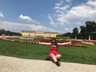 In the gardens of Schönbrunn Palace, Vienna
